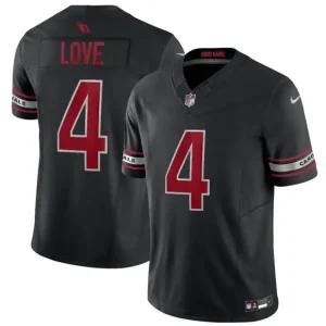Arizona Cardinals #4 Jeremiyah Love Black 2026 F.U.S.E. Vapor Untouchable Limited Jersey