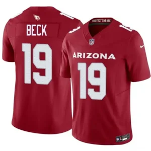 Arizona Cardinals #19 Carson Beck Red 2026 F.U.S.E. Vapor Untouchable Limited Jersey