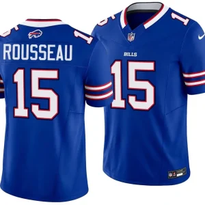 Buffalo Bills #15 Gregory Rousseau Royal 2026 F.U.S.E.Vapor Untouchable Limited Jersey