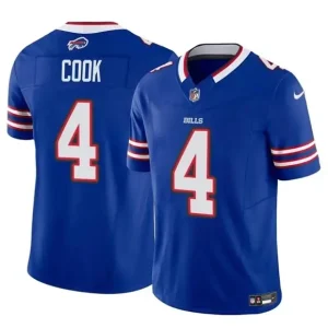 Buffalo Bills #4 James Cook Royal 2026 F.U.S.E. Vapor Untouchable Limited Jersey