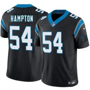 Carolina Panthers #54 Nick Hampton Black 2026 F.U.S.E. Vapor Limited Jersey