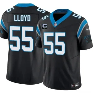 Carolina Panthers #55 Devin Lloyd Black 2026 F.U.S.E. 1-Star C Patch Vapor Limited Jersey