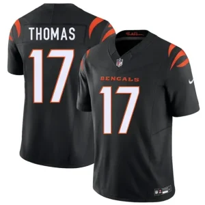 Cincinnati Bengals #17 Noah Thomas Black 2026 F.U.S.E. Vapor Untouchable Limited Jersey