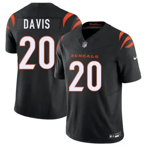 Cincinnati Bengals #20 Tacario Davis Black 2026 F.U.S.E. Vapor Untouchable Limited Jersey