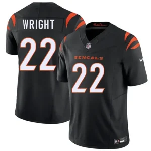 Cincinnati Bengals #22 Ceyair Wright Black 2026 F.U.S.E. Vapor Untouchable Limited Jersey