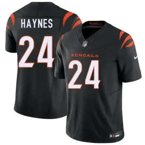 Cincinnati Bengals #24 Jamal Haynes Black 2026 Draft F.U.S.E. Vapor Untouchable Limited Jersey