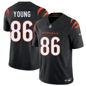 Cincinnati Bengals #86 Colbie Young Black 2026 F.U.S.E. Vapor Untouchable Limited Jersey