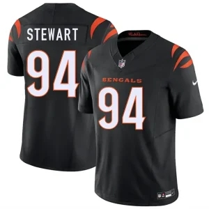 Cincinnati Bengals #94 Shemar Stewart Black 2026 F.U.S.E. Vapor Untouchable Limited Jersey