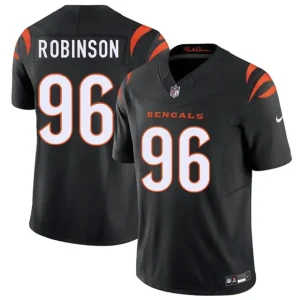 Cincinnati Bengals #96 Landon Robinson Black 2026 F.U.S.E. Vapor Untouchable Limited Jersey