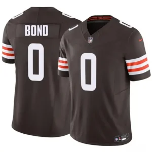 Cleveland Browns #0 Isaiah Bond Brown 2026 F.U.S.E. Vapor Limited Jersey