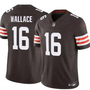 Cleveland Browns #16 Tylan Wallace Brown 2026 F.U.S.E. Vapor Limited Jersey