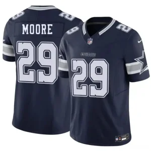 Dallas Cowboys #29 Devin Moore Navy 2026 F.U.S.E Vapor Untouchable Limited Jersey