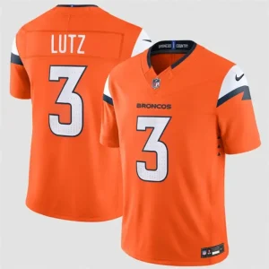 Denver Broncos #3 Wil Lutz Orange 2026 F.U.S.E. Vapor Limited Jersey