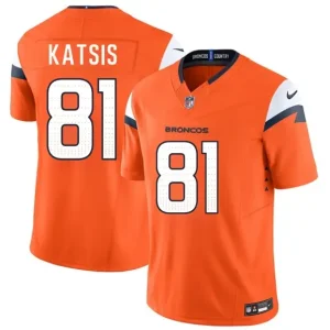 Denver Broncos #81 Kolbe Katsis Orange 2026 F.U.S.E. Vapor Limited Jersey