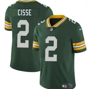 Green Bay Packers #2 Brandon Cisse Green 2026 Vapor Untouchable Limited Jersey