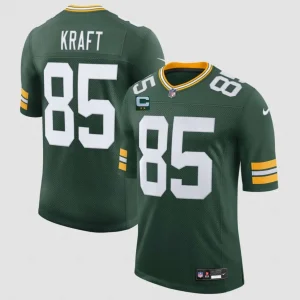 Green Bay Packers #85 Tucker Kraft Green 2026 With 2-Star C Patch Vapor Untouchable Limited Jersey