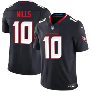 Houston Texans #10 Davis Mills Navy 2nd Alternate 2026 F.U.S.E. Vapor Limited Jersey
