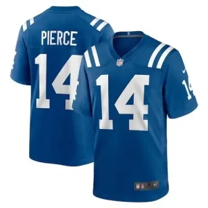 Indianapolis Colts #14 Alec Pierce Blue Limited Vapor Jersey