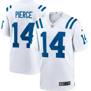 Indianapolis Colts #14 Alec Pierce White Limited Vapor Jersey