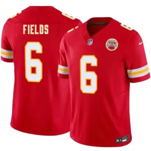 Kansas City Chiefs #6 Justin Fields Red 2026 F.U.S.E. Vapor Untouchable Limited Jersey