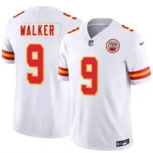 Kansas City Chiefs #9 Kenneth Walker III White 2026 F.U.S.E. Vapor Untouchable Limited Jersey