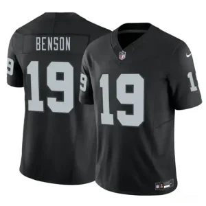 Las Vegas Raiders #19 Malik Benson Black 2026 F.U.S.E. Vapor Untouchable Limited Jersey