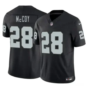 Las Vegas Raiders #28 Jermod McCoy Black 2026 F.U.S.E. Vapor Untouchable Limited Jersey