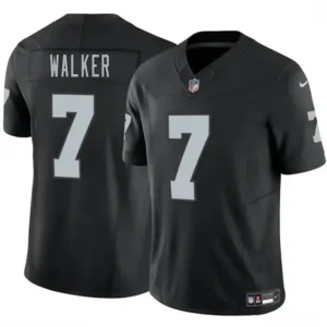 Las Vegas Raiders #7 Quay Walker Black 2026 F.U.S.E. Vapor Untouchable Limited Jersey