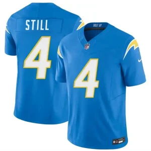 Los Angeles Chargers #4 Tarheeb Still Blue 2026 F.U.S.E. Vapor Limited Jersey