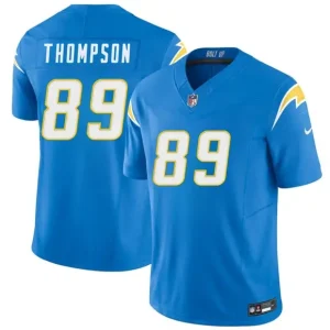 Los Angeles Chargers #89 Brenen Thompson Blue 2026 F.U.S.E. Vapor Limited Jersey