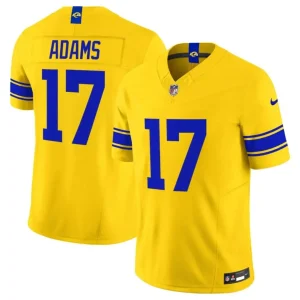 Los Angeles Rams #17 Davante Adams Yellow 2026 F.U.S.E. Vapor Limited Jersey